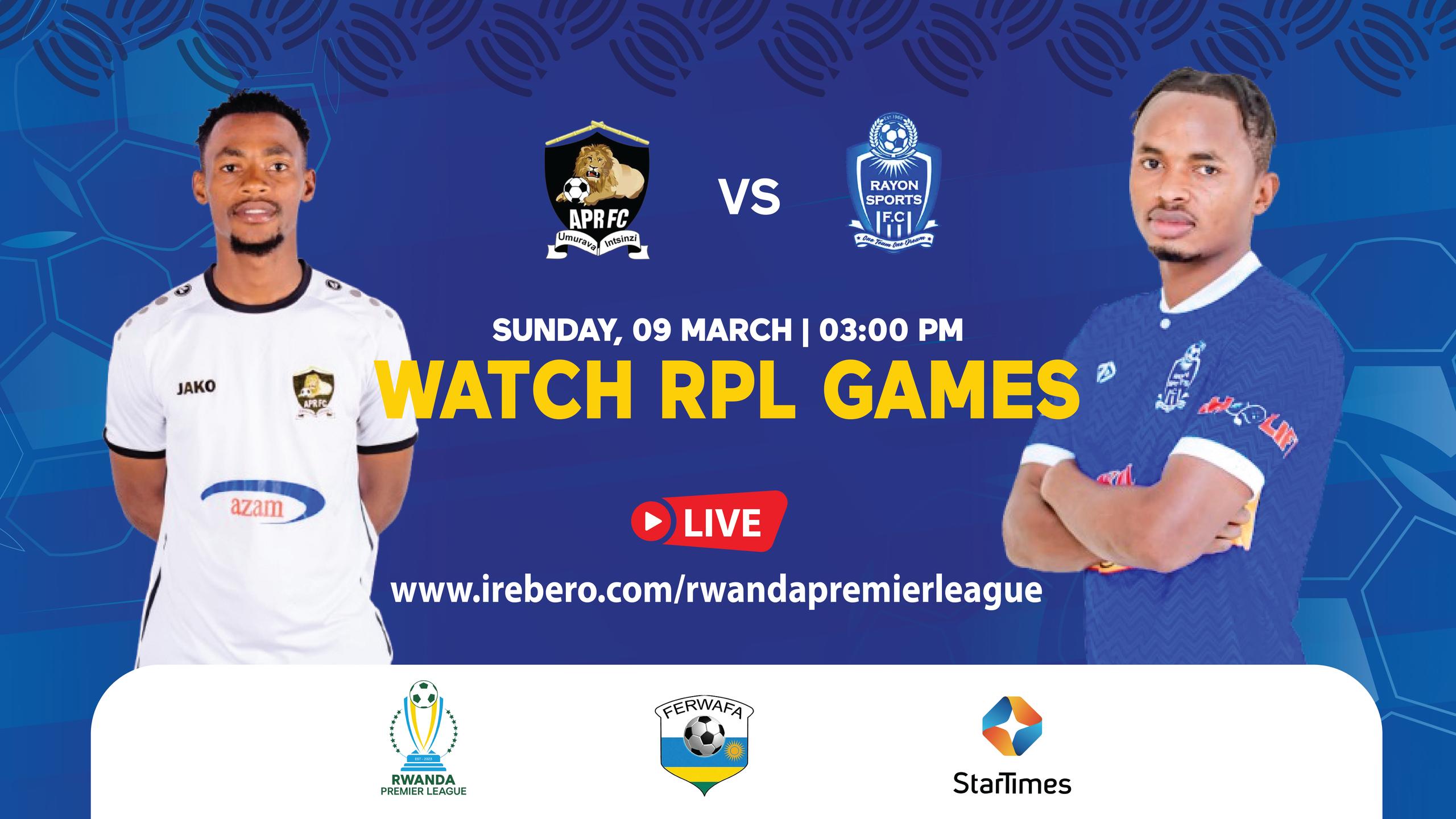 APR FC vs Rayon Sports FC